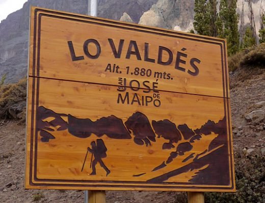 Lo Valdés, Cajón del Maipo