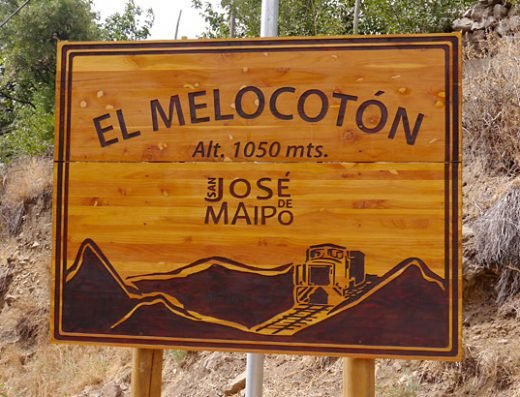 El Melocotón, Cajón del Maipo