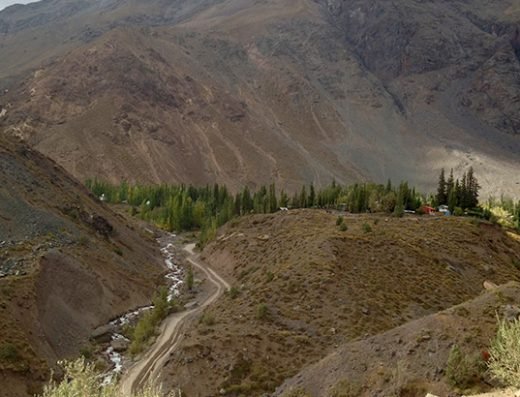 Baños Morales, Cajón del Maipo