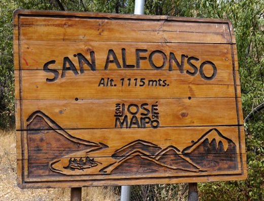 San Alfonso, Cajón del Maipo